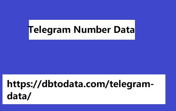  Telegram Number Data 